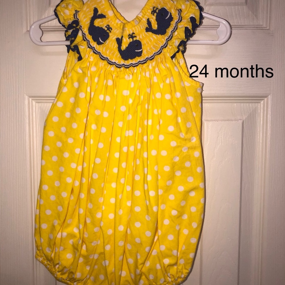 Smocked Romper
